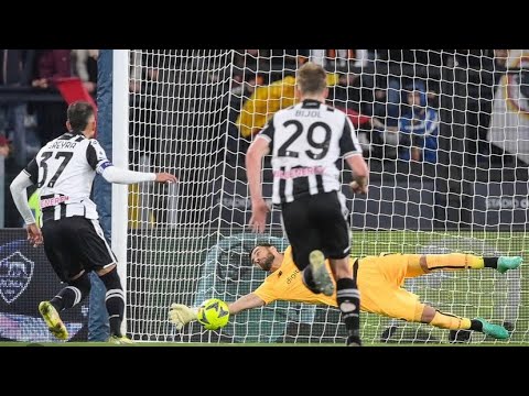 SUPER RIGORE PARATO DI RUI PATRICIO SU PEREYRA/ RIGORE SBAGLIATO DI PEREYRA