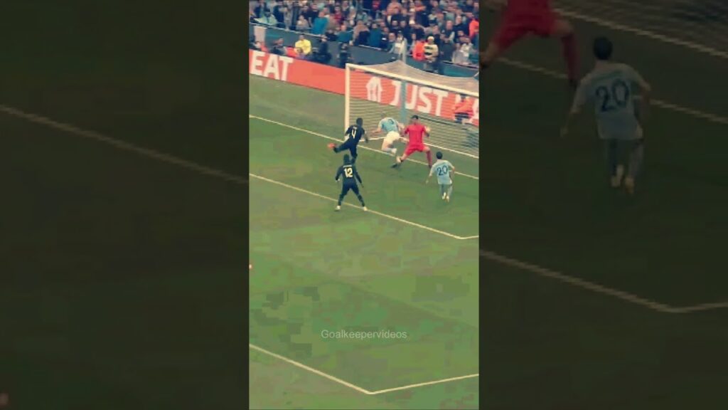 Thibaut Courtois Saves vs Manchester City #shorts