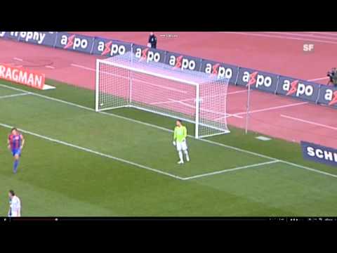 Xherdan Shaqiri - Freistoss gegen GC