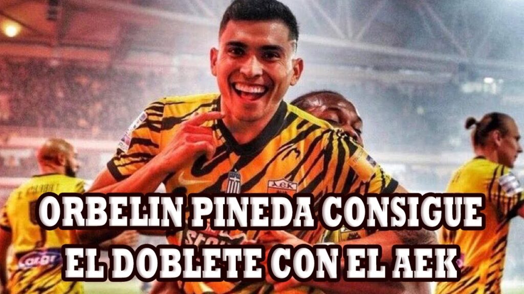 Orbelin Pineda Logro Conseguir el Doblete Con el Aek de Atenas Donde el Tecnico es Matias Almeyda