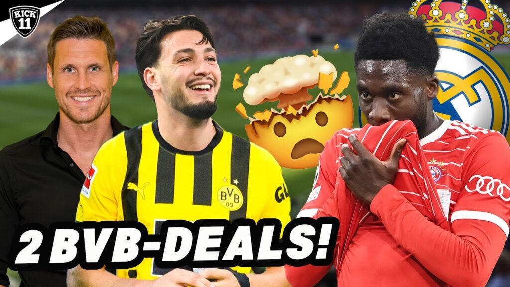 BVB holt 2 NEUE! KRASSE DAVIES-WENDE bei BAYERN! | KickNews