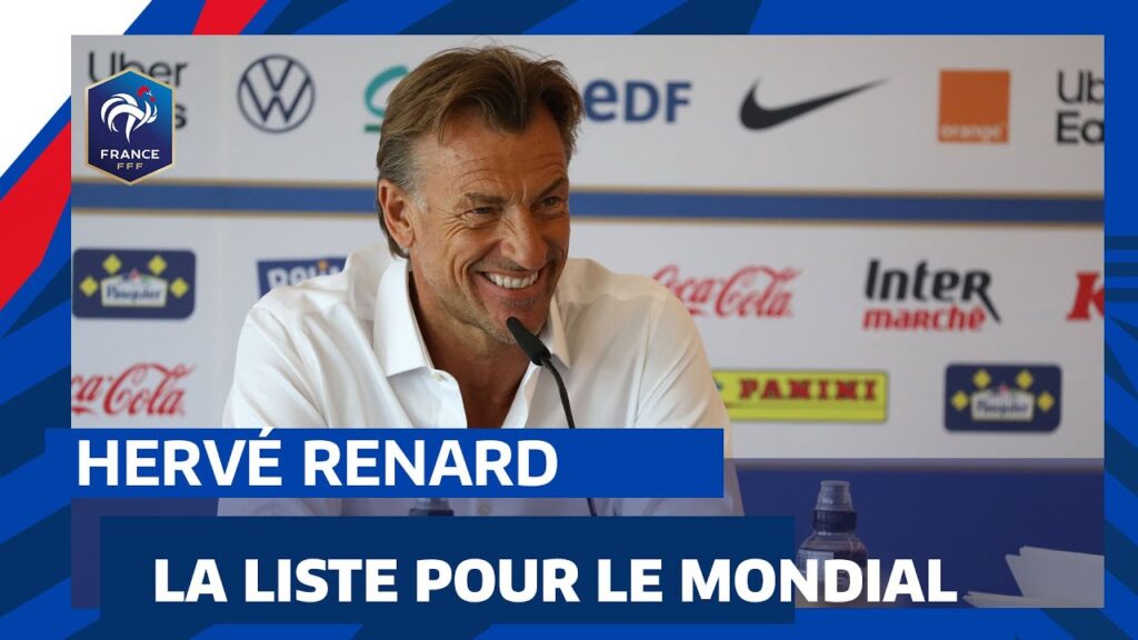 La liste d'Hervé Renard pour la Coupe du Monde 2023 en replay I EDF Féminine 2023