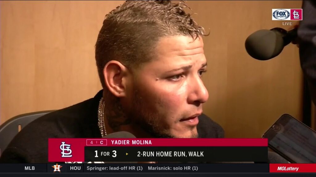 Yadi on Carlos Martinez's start against Mets