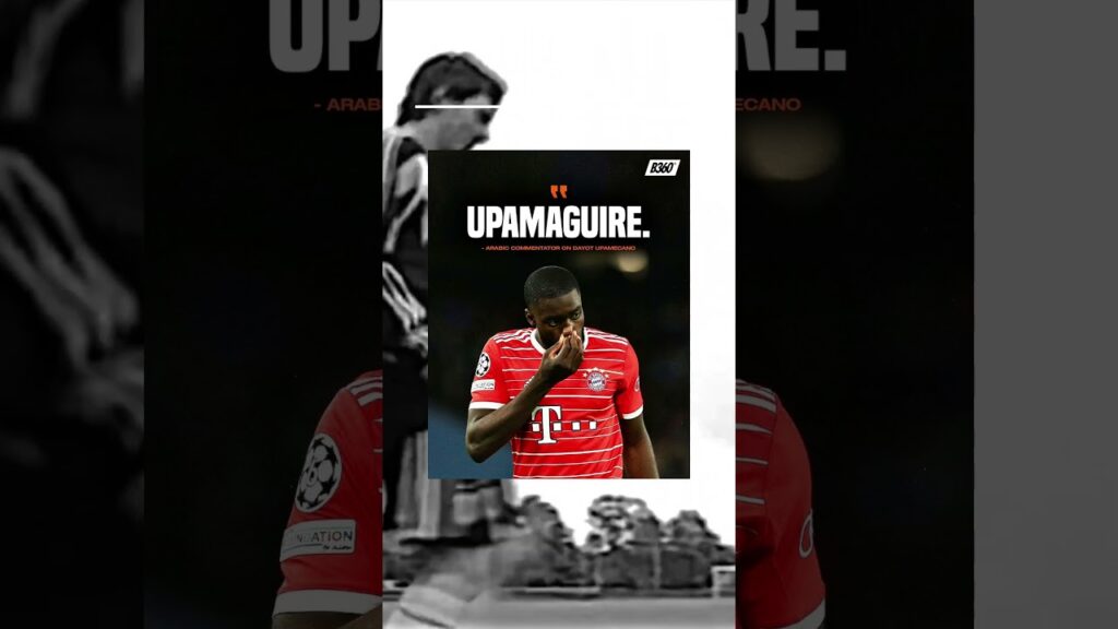 A commentator really called Upamecano '𝗨𝗽𝗮𝗺𝗮𝗴𝘂𝗶𝗿𝗲' after his slip leading up to Haaland’s