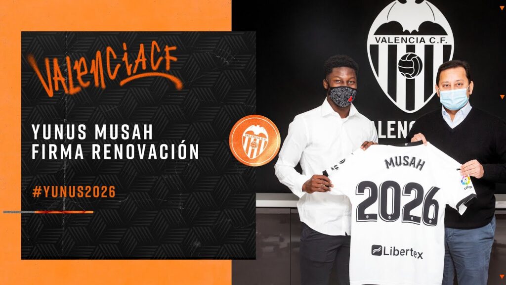 ENTREVISTA A YUNUS MUSAH TRAS SU RENOVACIÓN CON EL VALENCIA CF