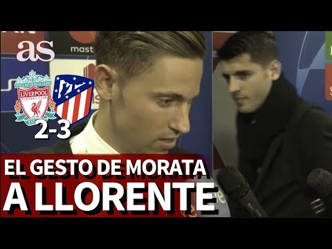 Liverpool 2 - Atlético 3 | Llorente tan tranquilo en zona mixta y llega Morata | Diario As