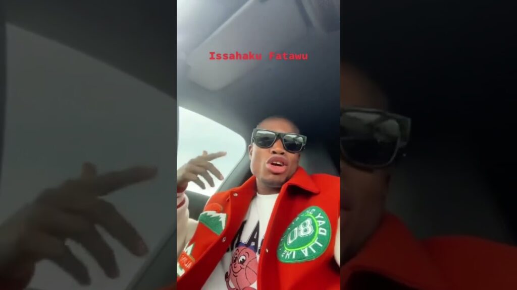 Fatawu Issahaku Jamming to Blackstars Anthem Song By Kwaku flick