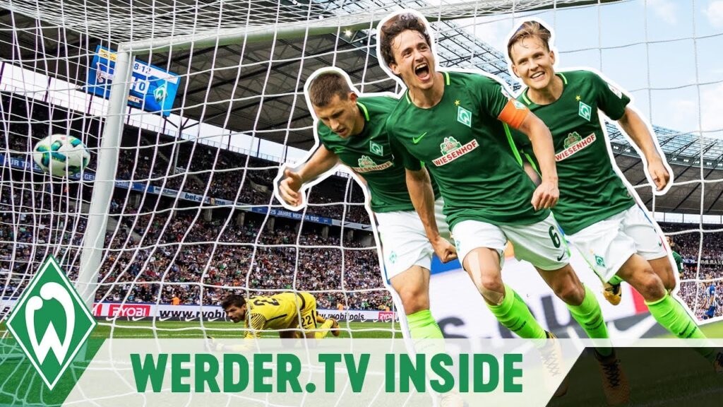 Thomas Delaney schießt 1. Werder-Tor, Zhang sieht‘s trotz Technikpanne | W.TV Inside nach Hertha
