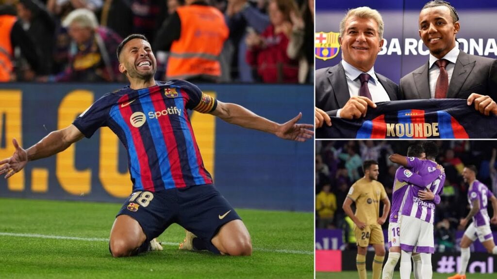 Jordi Alba is LEAVING Barcelona! | The Kounde situation | Barça lose vs Valladolid…
