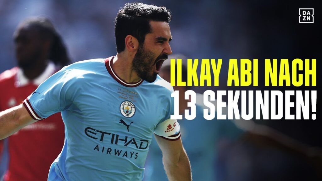 Gündogan schockt United nach 13 Sekunden 🤯