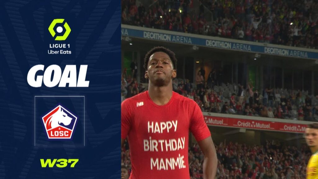 Goal Jonathan Christian DAVID (88' pen - LOSC) LOSC LILLE - FC NANTES (2-1) 22/23