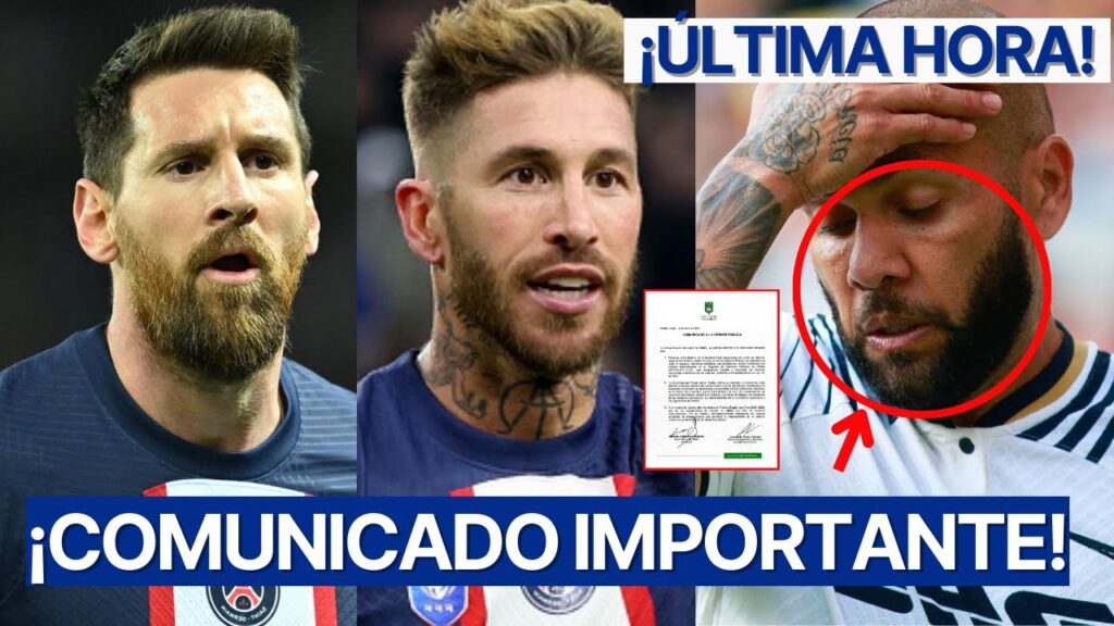 LIONEL MESSI Y SERGIO RAMOS se pronuncian POR DANI ALVES y nuevas PRUEBAS EN SU CONTRA por V10LACIÓN