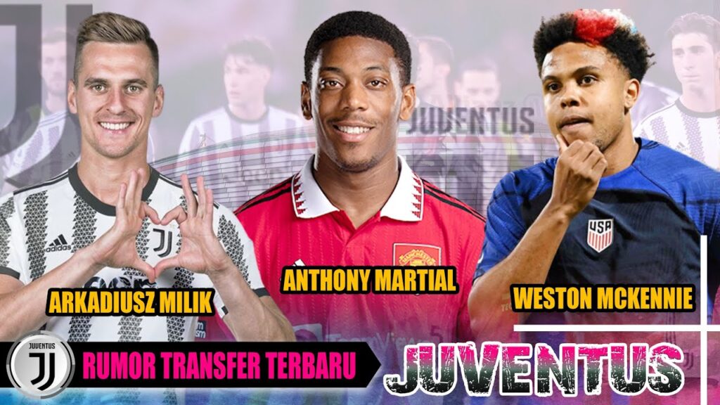 Rumor Transfer JUVENTUS Terbaru || Anthony MARTIAL, Weston McKENNIE, Arkadiusz MILIK ⚽ 💯✅