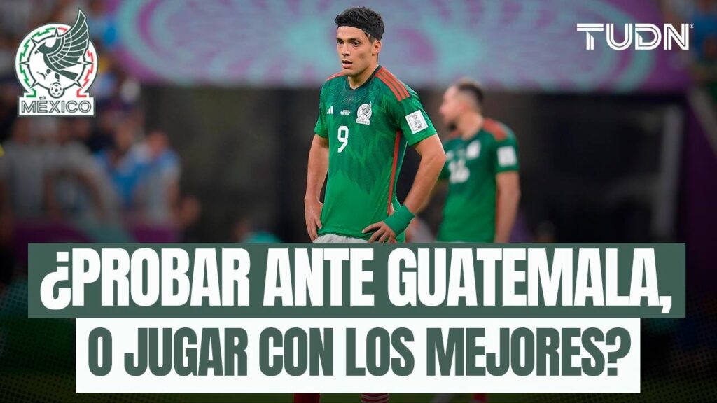 ¿Darle otra oportunidad a Raúl Jiménez? 🤔👉🏼 Los que arrancarían ante Guatemala y Camerún | TUDN