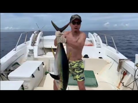 Yuto Nagatomo dev bir orkinos yakalarsa... 🐟