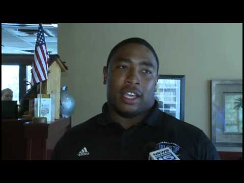 USF DT Matthew Smith At 8/23 Football Media Session