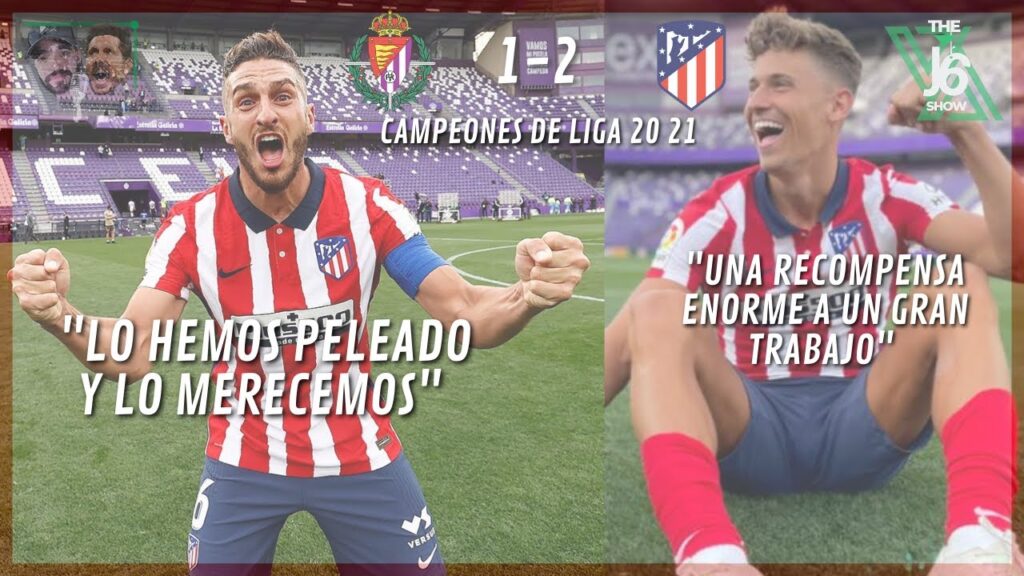 🎙🔴⚪KOKE Y MARCOS LLORENTE HABLAN TRAS GANAR LA LIGA