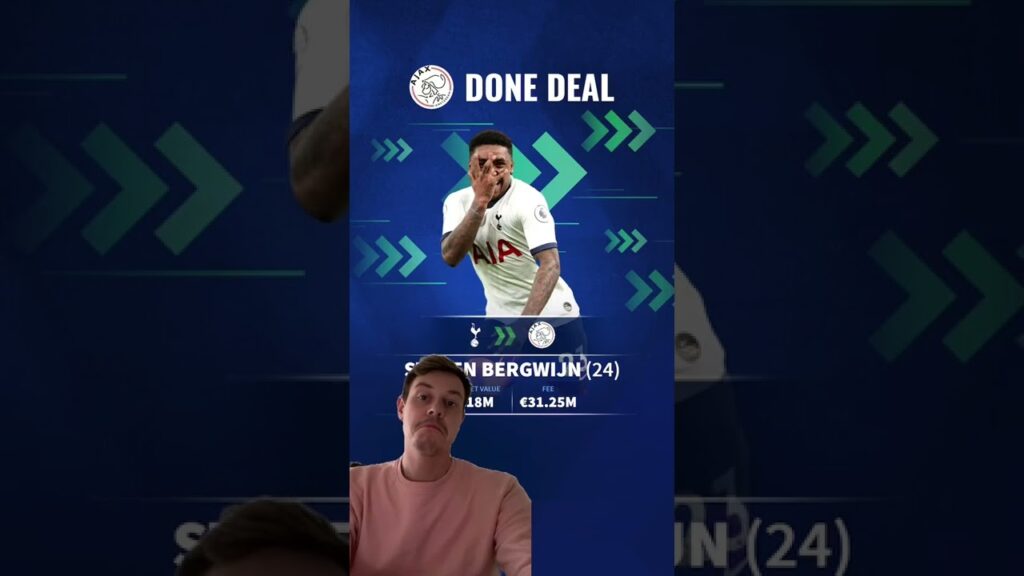 Steven Bergwijn to Ajax is a Done Deal! ✅