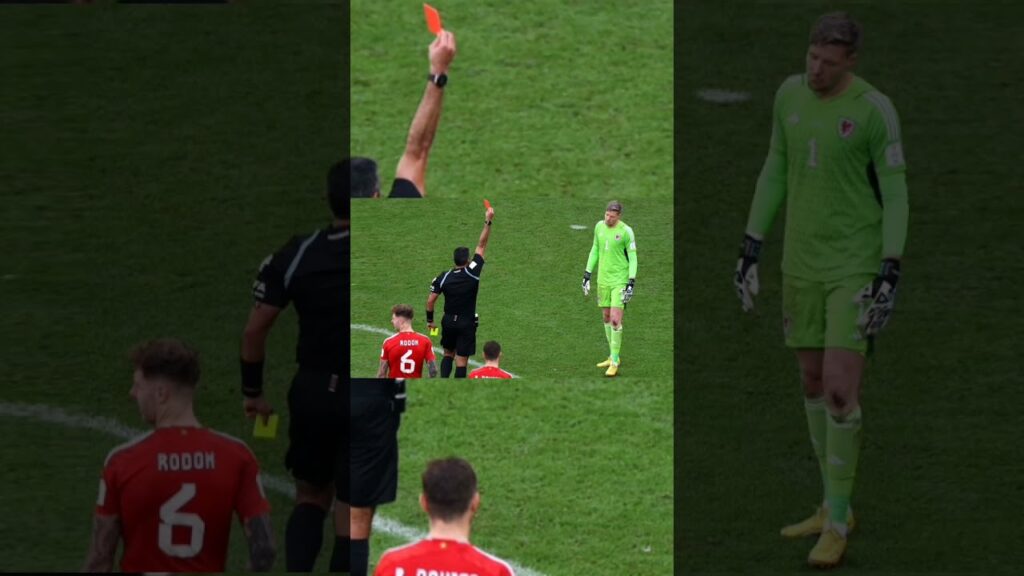 কাতার বিশ্বকাপের প্রথম লাল কার্ড গোলকিপার হেনেসির 😭 Wayne Hennessey Red Card | Qatar World Cup