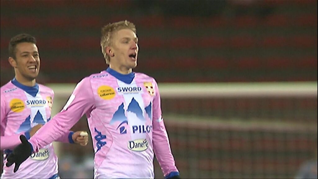 But Daniel WASS (53') - Evian TG FC - AC Ajaccio (1-1) / 2012-13