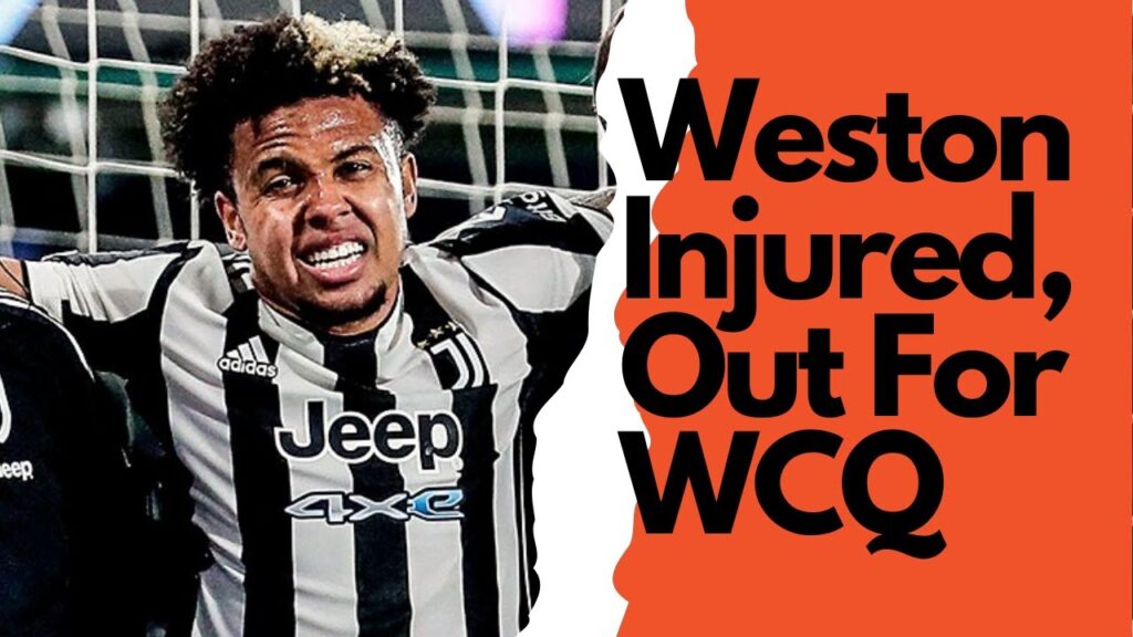 Weston McKennie Injured in Champions League Match, Out For World Cup Qualifying?