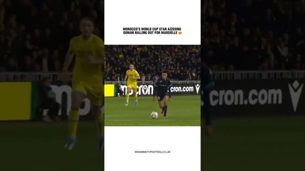 Ounahi is a certified baller 🫡 #soccer #football #footballshorts