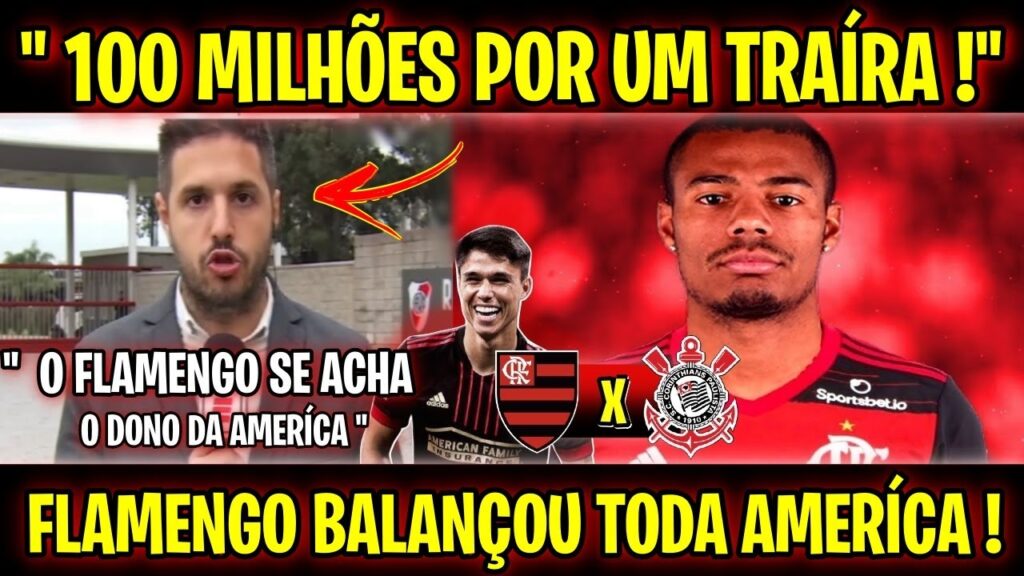 JORNALISTA ARGENTINO FICOU REV0LTADO COM DE LA CRUZ NO MENGÃO! FLAMENGO X CORINTHIANS