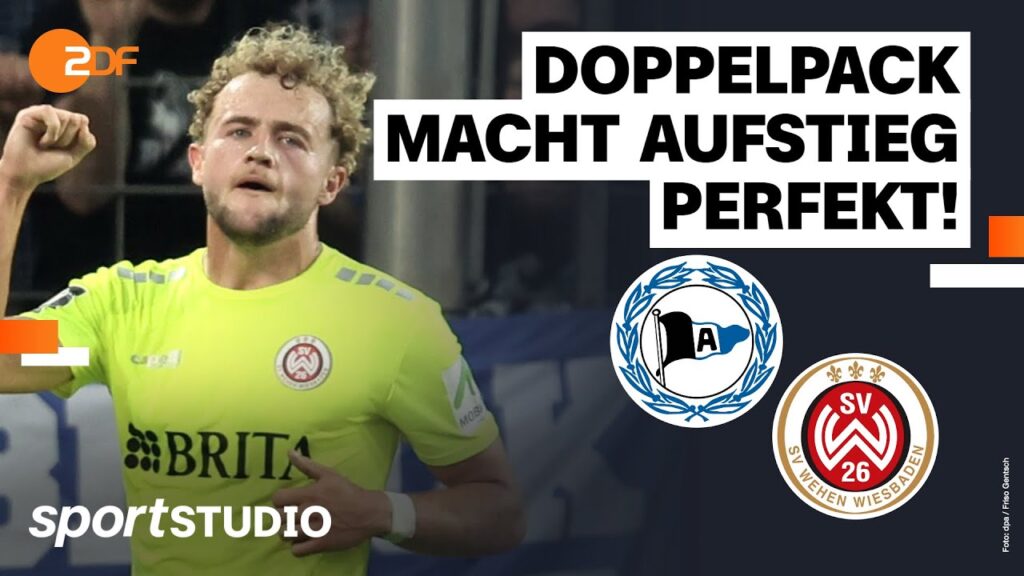 Arminia Bielefeld – Wiesbaden Highlights | Relegation Rückspiel 2. Bundesliga 2022/23 | sportstudio