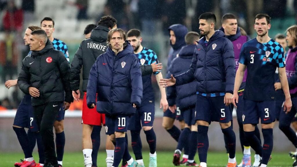 Hrvatska nogometna reprezentacija odradila trening na Rujevici