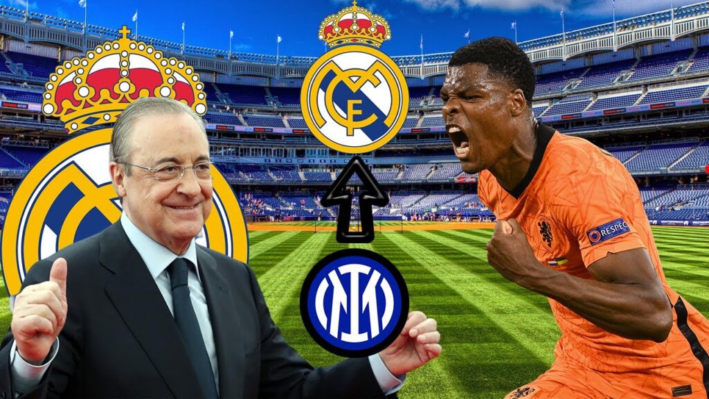 LE REAL MADRID SE POSITIONNE SUR DENZEL DUMFRIES POUR REMPLACER DANI CARVAJAL EN TANT QUE LATERAL