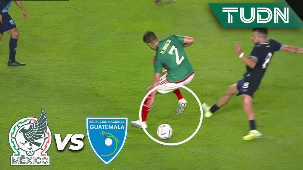 ¡Ponte SOMBRERO, Araujo! QUÉ MAGIA | México 1-0 Guatemala | Amsitoso Internacional 2023 | TUDN