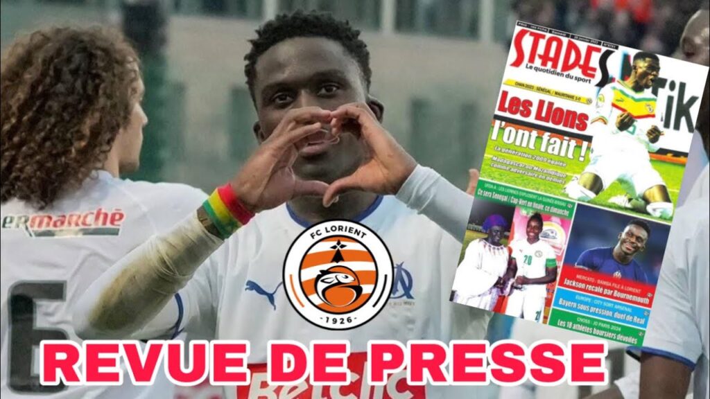 📰: BAMBA DIENG change de club il quitte Marseille et rejoint Lorient : Les Lions l'ont fait, ils éli