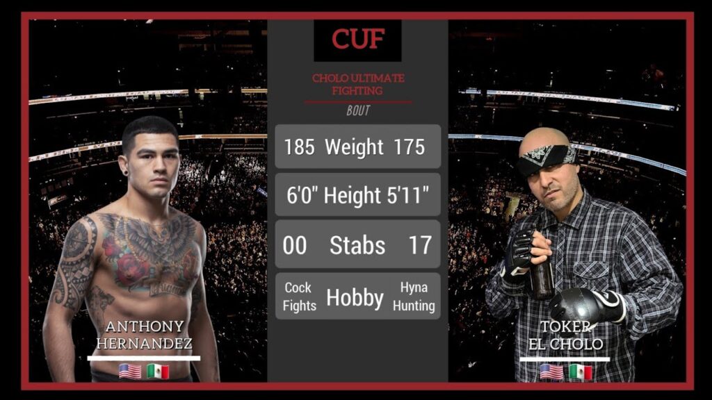 UFC Anthony "Fluffy" Hernandez vs Toker El Cholo