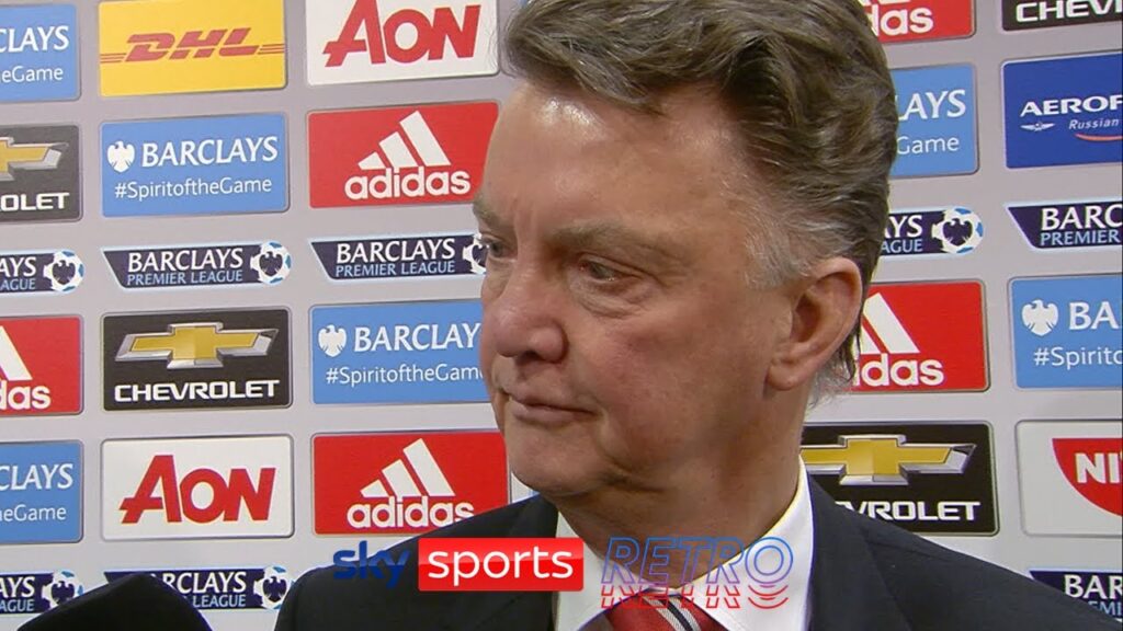 "My emotion was a little bit too high" - Louis van Gaal on his touchline dive