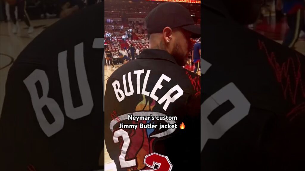 Neymar's fit 😮‍💨🔥 (via @MiamiHEAT) #neymar #jimmybutler #psg