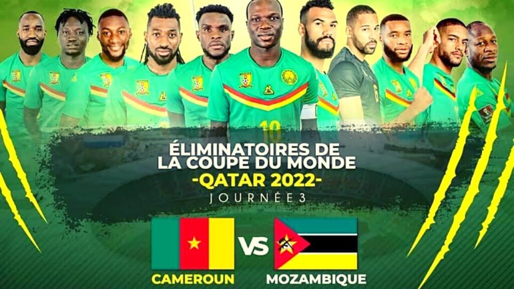 CAMEROUN🇨🇲 🇲🇿MOZAMBIQUE (3-1) #QUALIFICATIONSMONDIALQATAR2022  #STADEJAPOMA