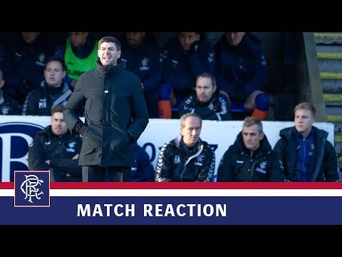 REACTION | Steven Gerrard | St Johnstone 1-2 Rangers