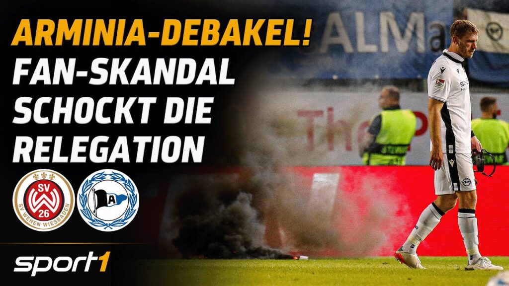 SV Wehen Wiesbaden - Arminia Bielefeld | Highlights Relegation Hinspiel | 2. Bundesliga