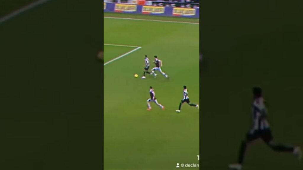 Nayef Aguerd’s Excellent Tackle vs. Newcastle