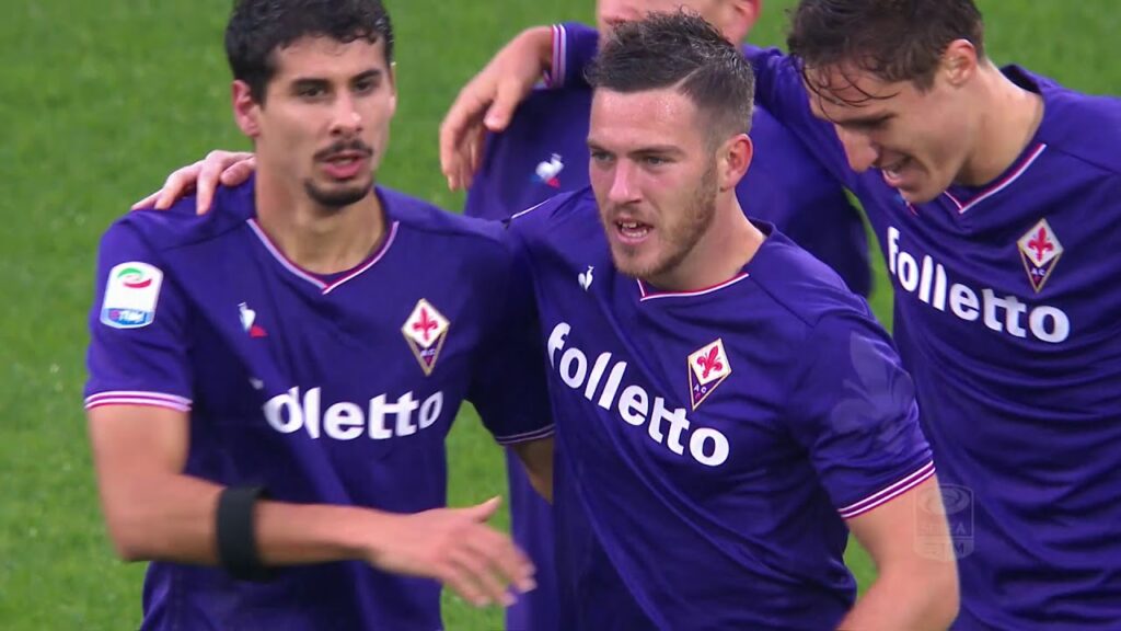 Il gol di Veretout - Fiorentina - Roma 2-4 - Giornata 12 - Serie A TIM 2017/18