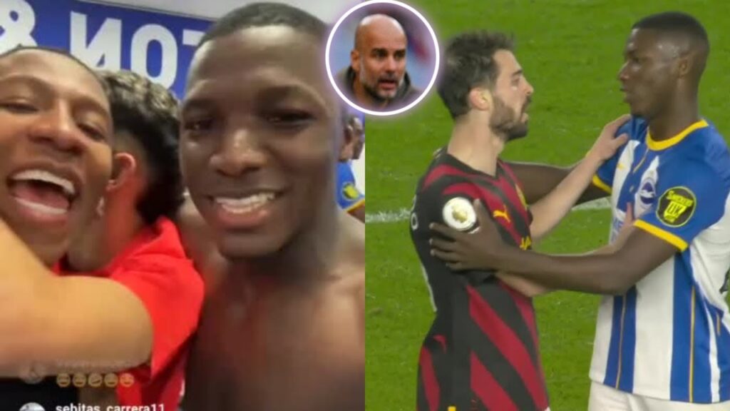 (VIDEO) MOISÉS CAICEDO SE DESATÓ LUEGO DEL PARTIDO CONTRA MANCHESTER CITY