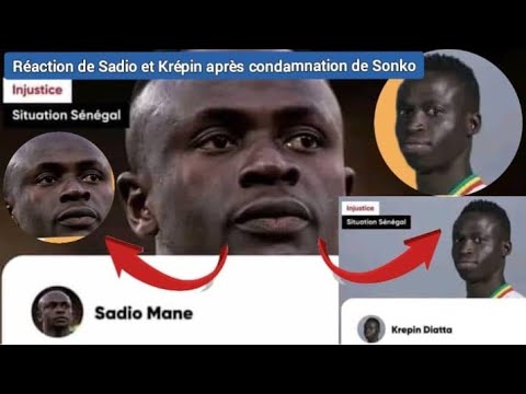 Sadio Manè et Krepin Diatta sur la situation du pays...