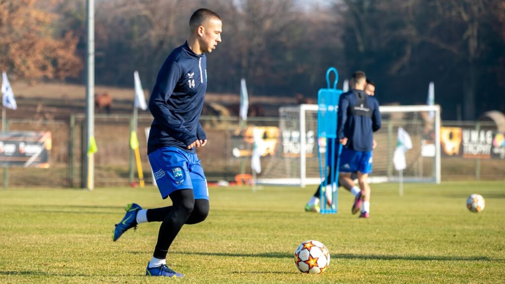 Trening s Ivanom Fiolićem