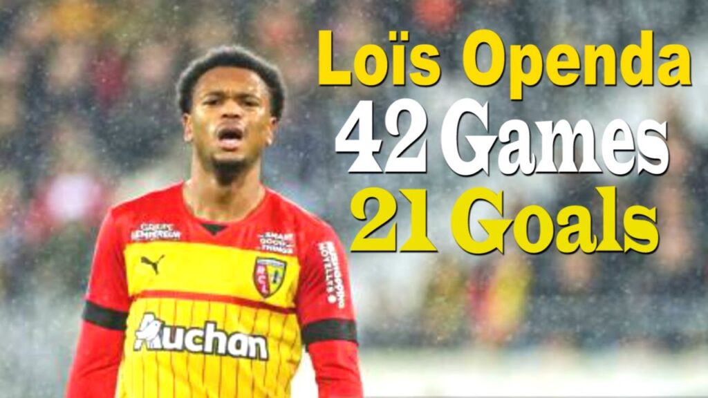 Loïs Openda all 21 Goals for Lens