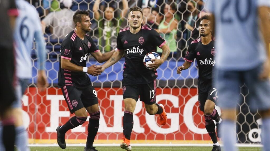 Jordan Morris scores a second half brace against Sporting KC