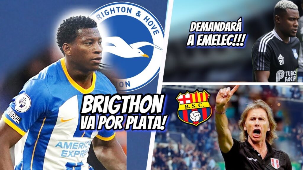 Gonzalo PLATA al #brighton /RICARDO #GARECA opción para #barcelona JUGADOR demanda a #emelec