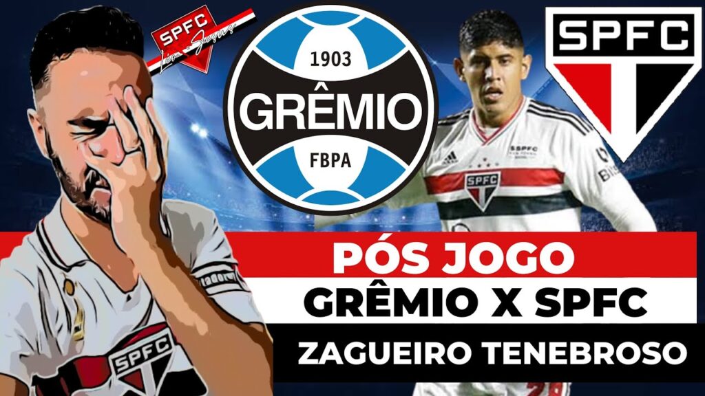 ALAN FRANCO NÃO PODE JOGAR NO SPFC! | GRÊMIO 2X1 SÃO PAULO | PÓS JOGO