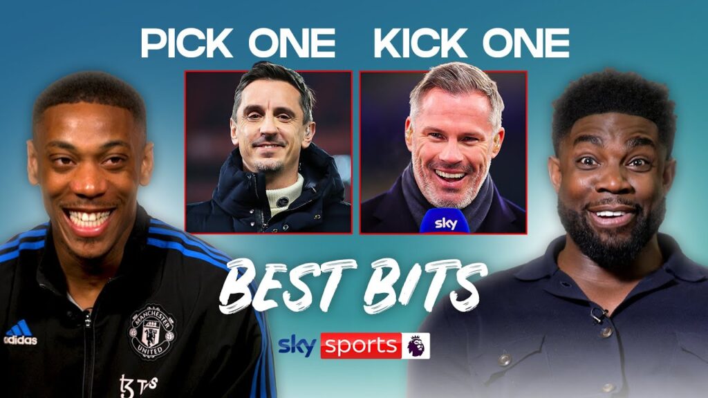 Neville vs Carragher! Footballers rate who is the better pundit! | feat. Martial, Richards & more