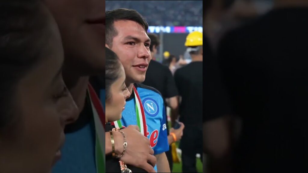 ¡TE LO MERECES, CAMPEÓN! 🥹🏆 Chucky Lozano llora tras ganar la Serie A #viral #futbol