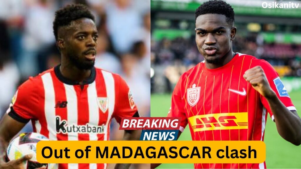 BREAKING🇬🇭: BLACK STARS STRIKER INAKI WILLIAMS INJURED & OUT 💔 A. GYAN ON ERNEST NUAMAH 🔥